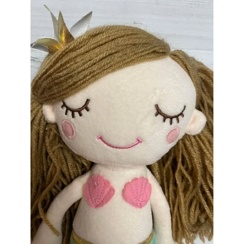 Earth‎ Nymph stuffed plush mermaid